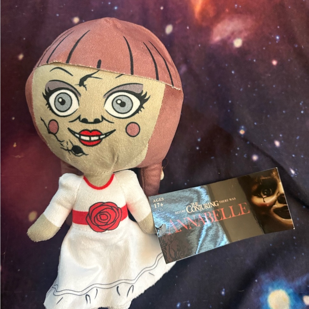 Annabelle The Conjuring Plush Toy 17+ Horror Doll Halloween Toy Factory NWT